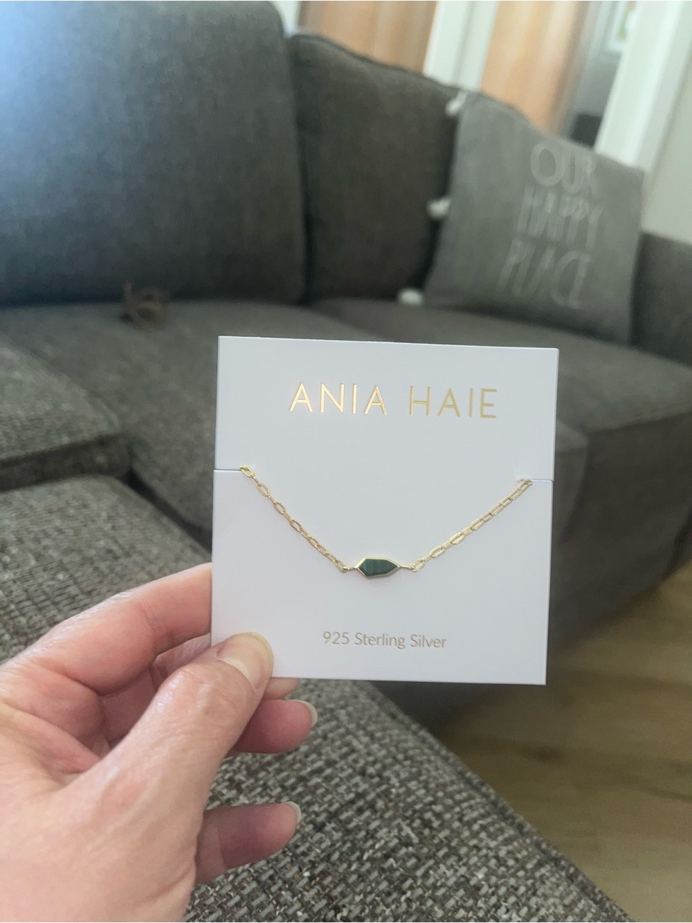 New Ania Haie Malachite Pendant Necklace & Matching Bracelet - Picture 3 of 6